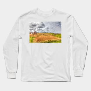 Norfolk Windmill Landscape Long Sleeve T-Shirt